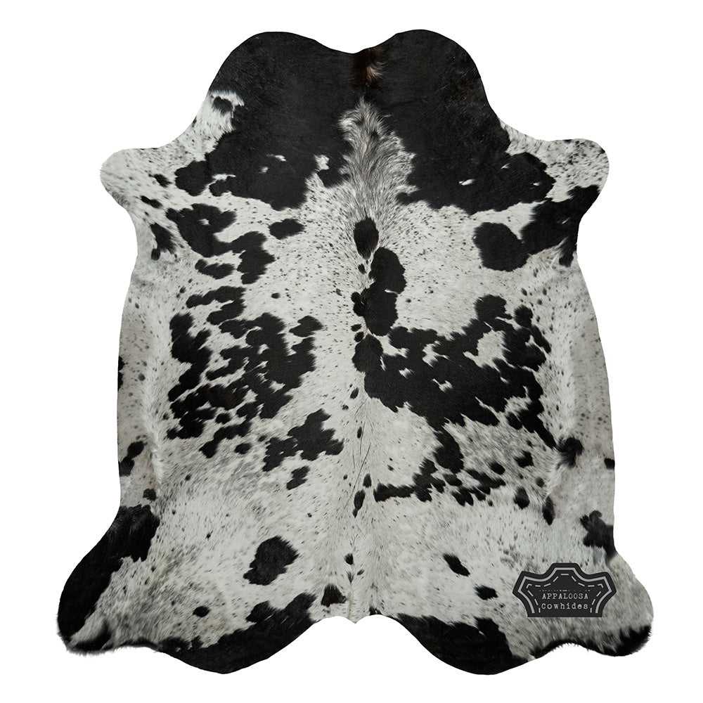 Natural Chromatic Black & White Cowhide Rug