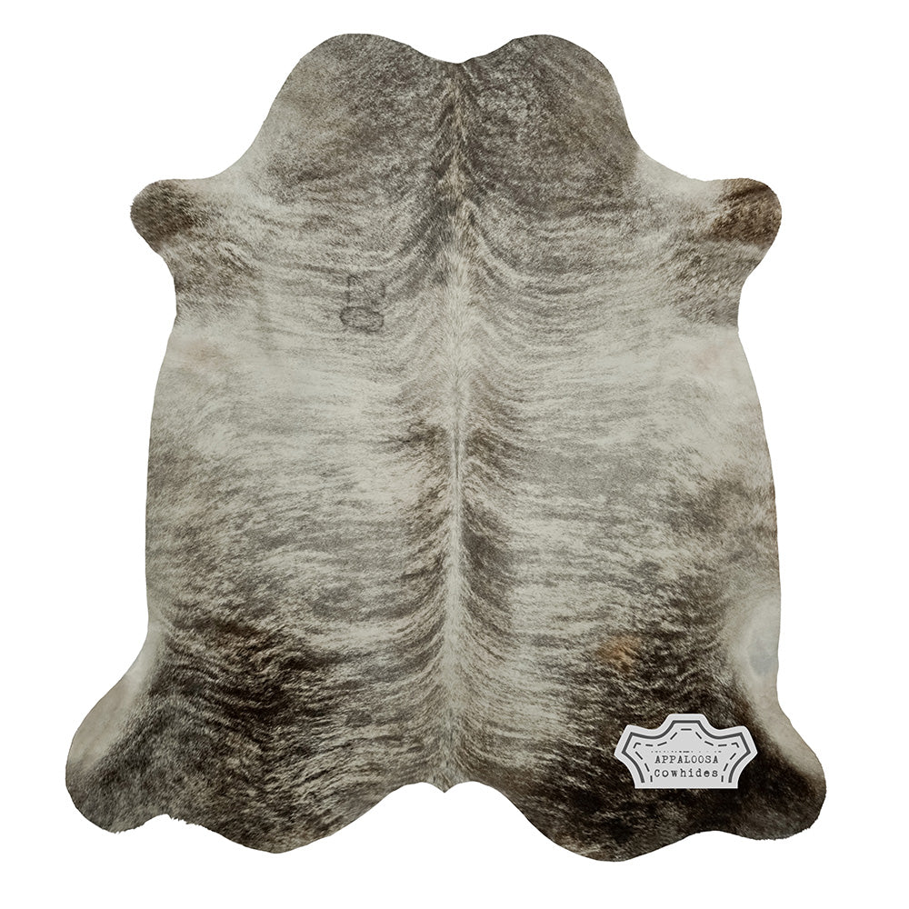 Natural Light Brindle Cowhide Rug