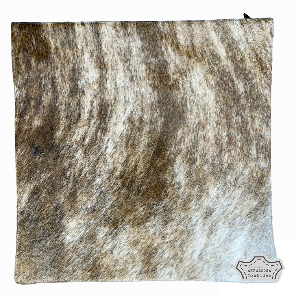 Pillow Cover Brindle Cowhide