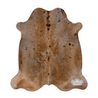 Dark Roast Latte Color Dyed Cowhide Rug