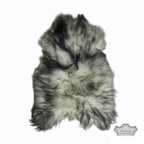 Icelandic Grey Tip Sheepskin Single