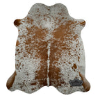 Natural Brown Speckled Cowhide Rug