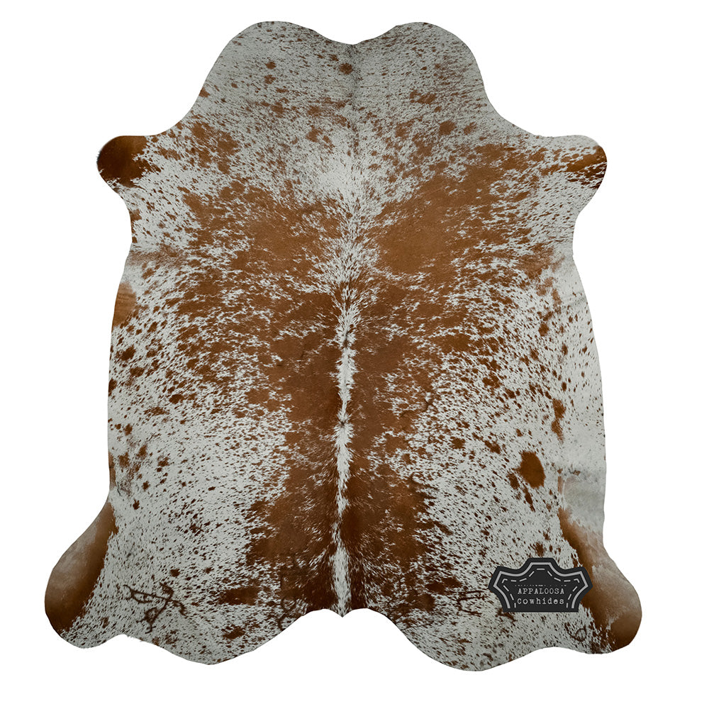 Natural Brown Speckled Cowhide Rug
