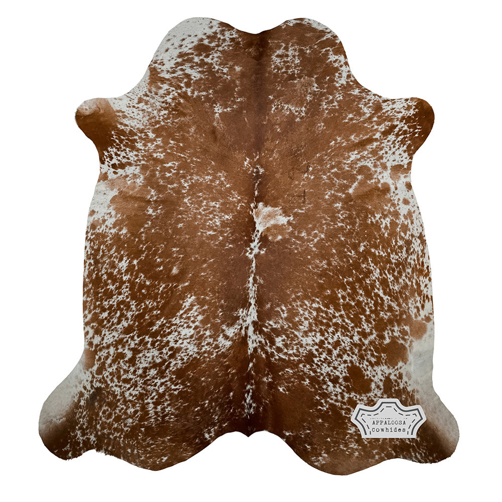Natural Brown Speckled Cowhide Rug