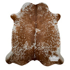 Natural Brown Speckled Cowhide Rug