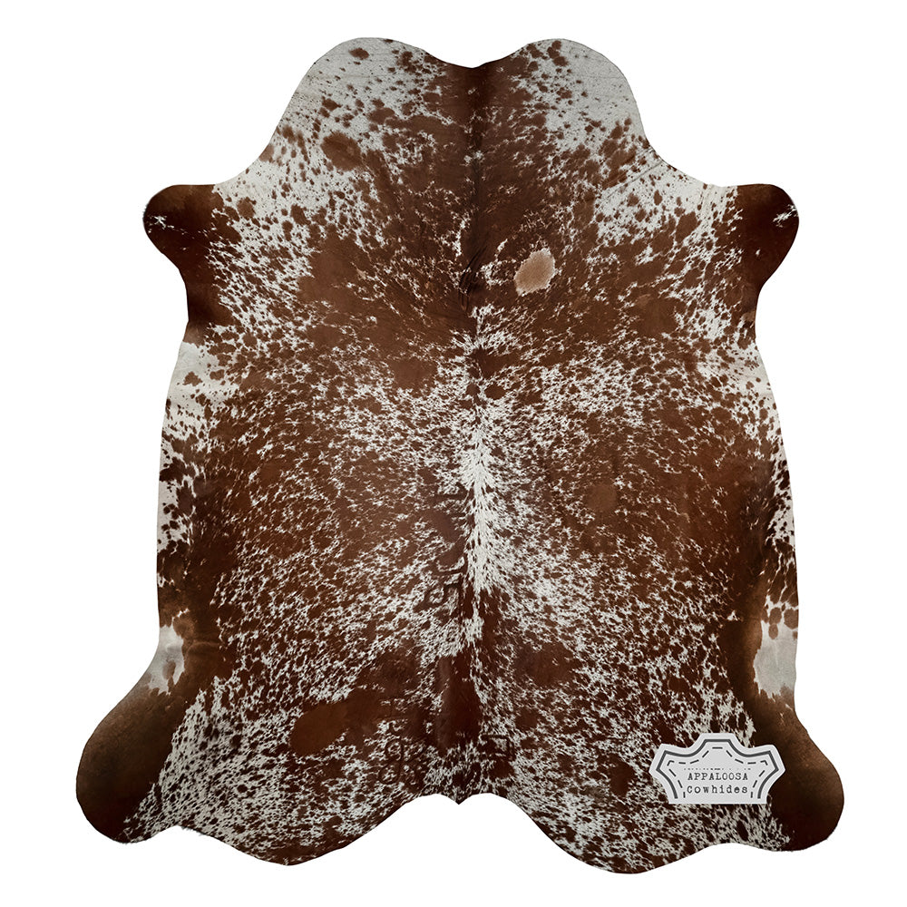 Natural Brown Speckled Cowhide Rug