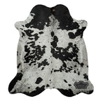 Natural Chromatic Black & White Cowhide Rug