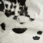 Natural Chromatic Black & White Cowhide Rug