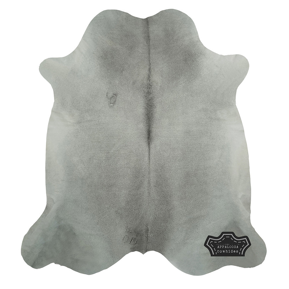 Natural Gray Cowhide Rug