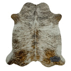 Natural Light Brindle Cowhide Rug