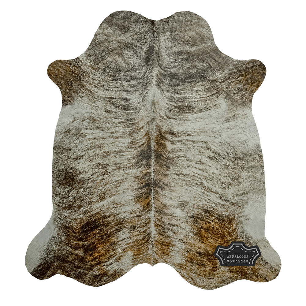 Natural Light Brindle Cowhide Rug