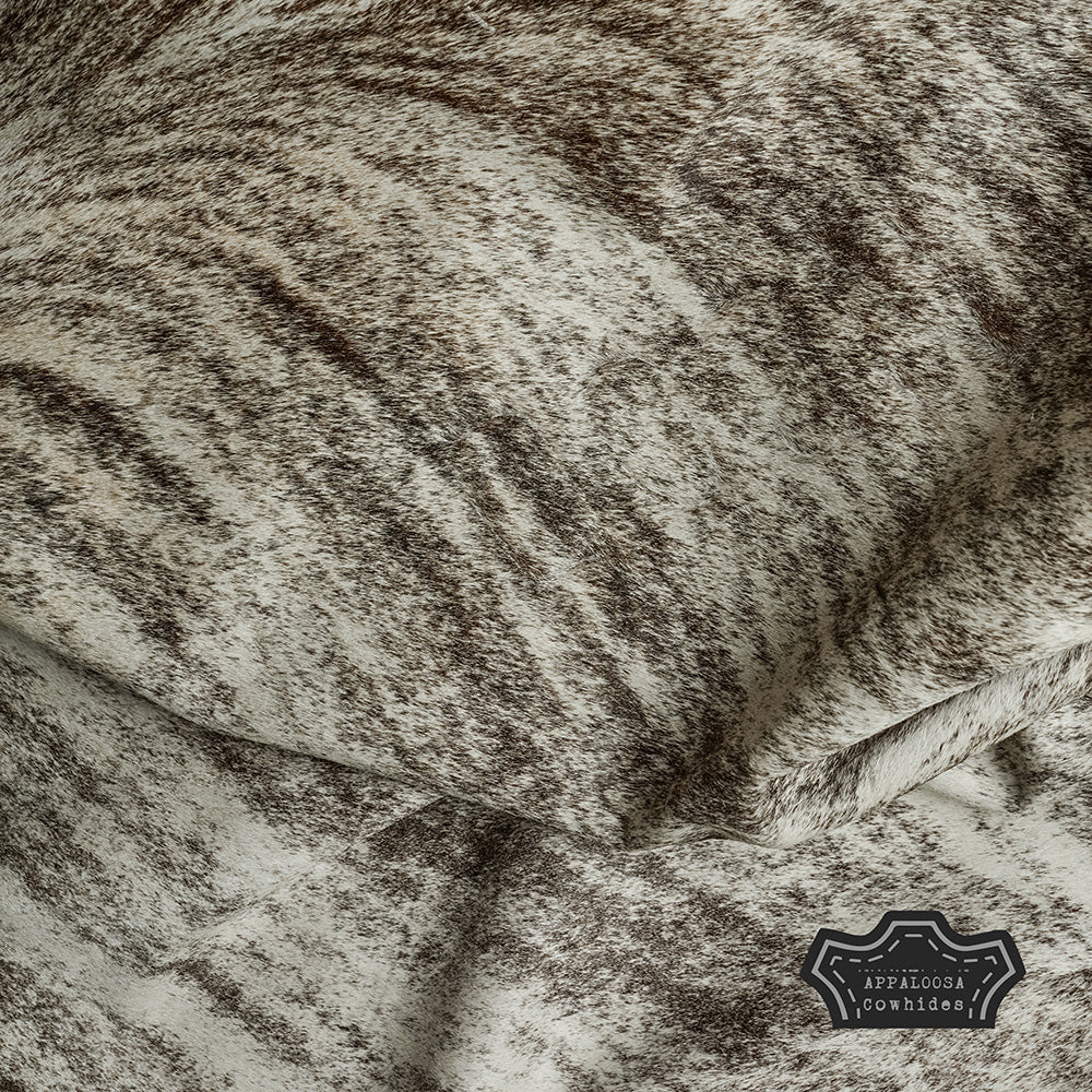 Natural Light Brindle Cowhide Rug