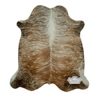 Natural Medium Brindle Cowhide Rug