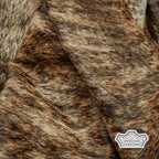 Natural Medium Brindle Cowhide Rug