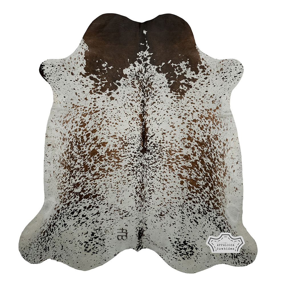 Natural Multicolor Speckled Cowhide Rug