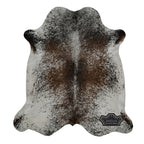 Natural Multicolor Speckled Cowhide Rug