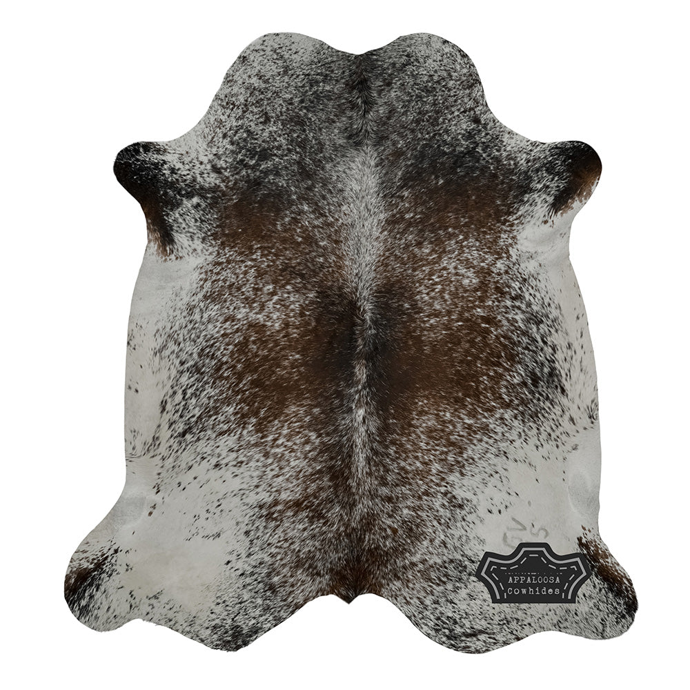 Natural Multicolor Speckled Cowhide Rug