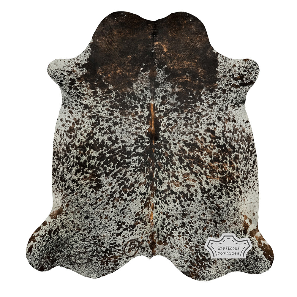 Natural Multicolor Speckled Cowhide Rug