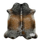 Natural Multicolor Speckled Cowhide Rug
