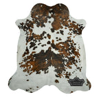 Natural Original Tricolor Cowhide Rug