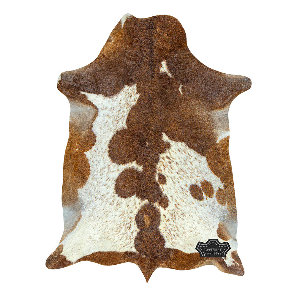 Natural Rare Breed Goatskin Cowhide Rug