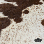 Natural Rare Breed Goatskin Cowhide Rug