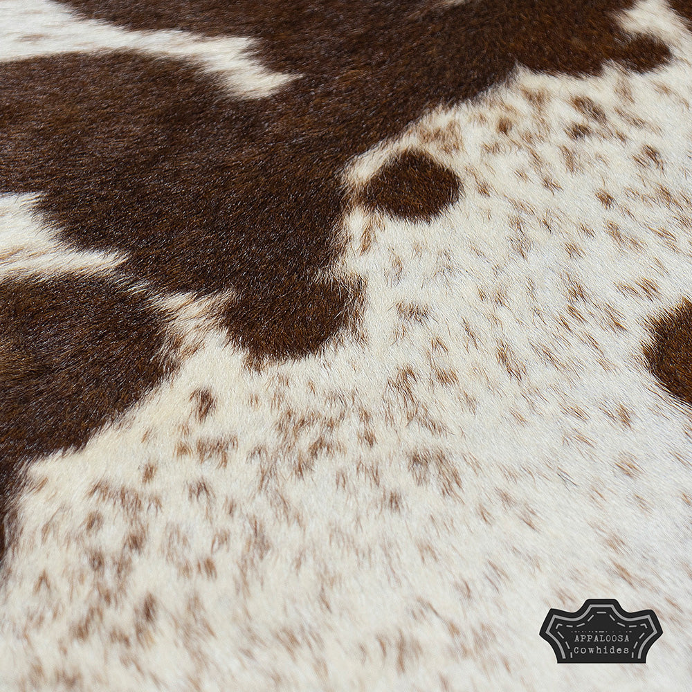 Natural Rare Breed Goatskin Cowhide Rug