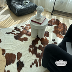 Natural Light Tricolor Cowhide Rug