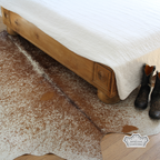 Natural Brown Speckled Cowhide Rug