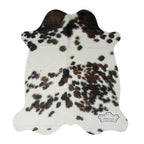 Natural Original Tricolor Cowhide Rug