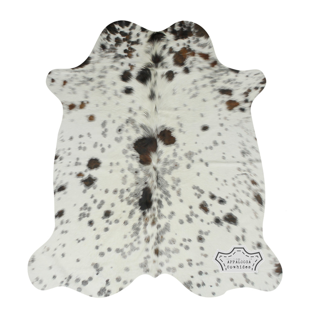 Natural Original Tricolor Cowhide Rug