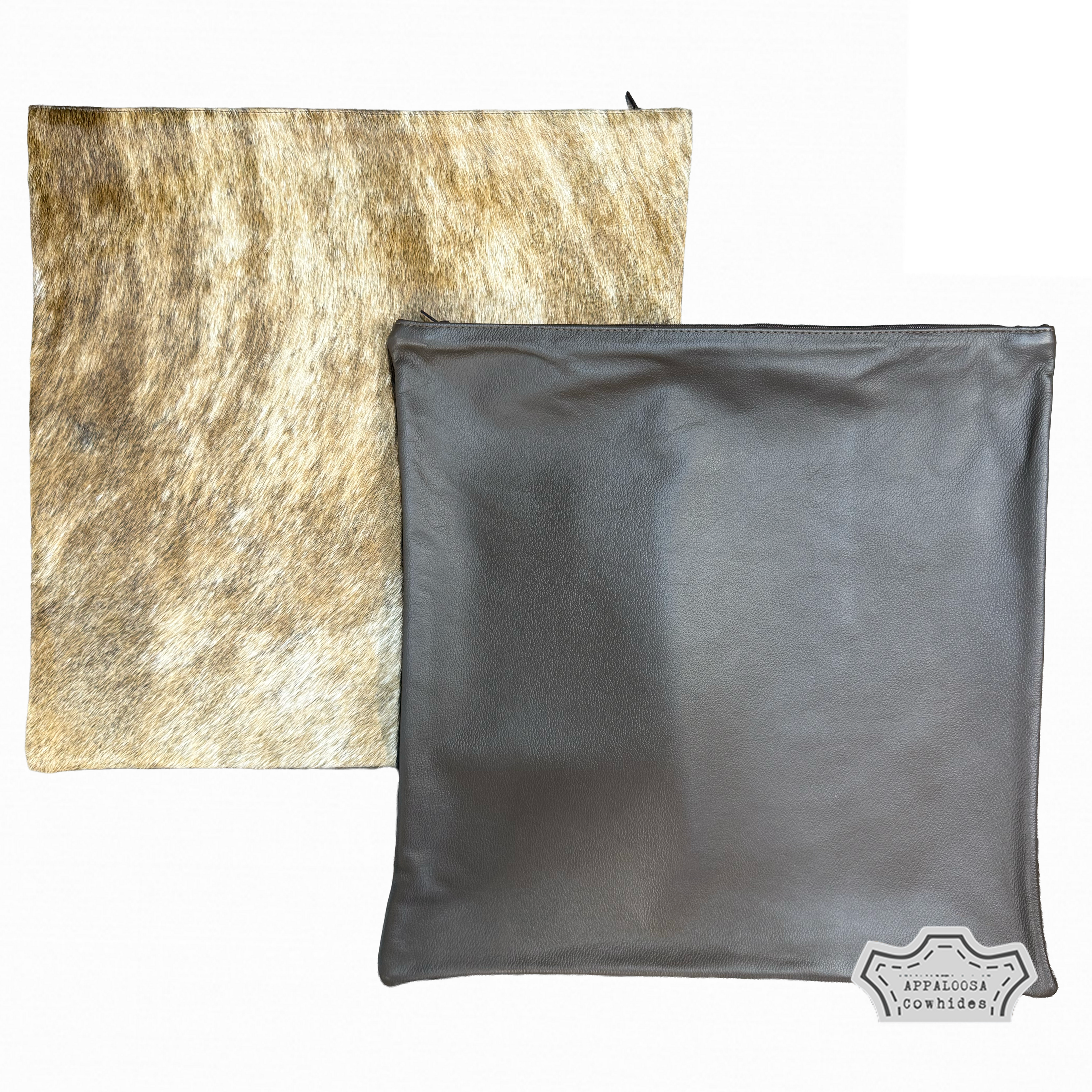 Pillow Cover Brindle Cowhide