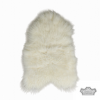 Icelandic Natural White Sheepskin Single