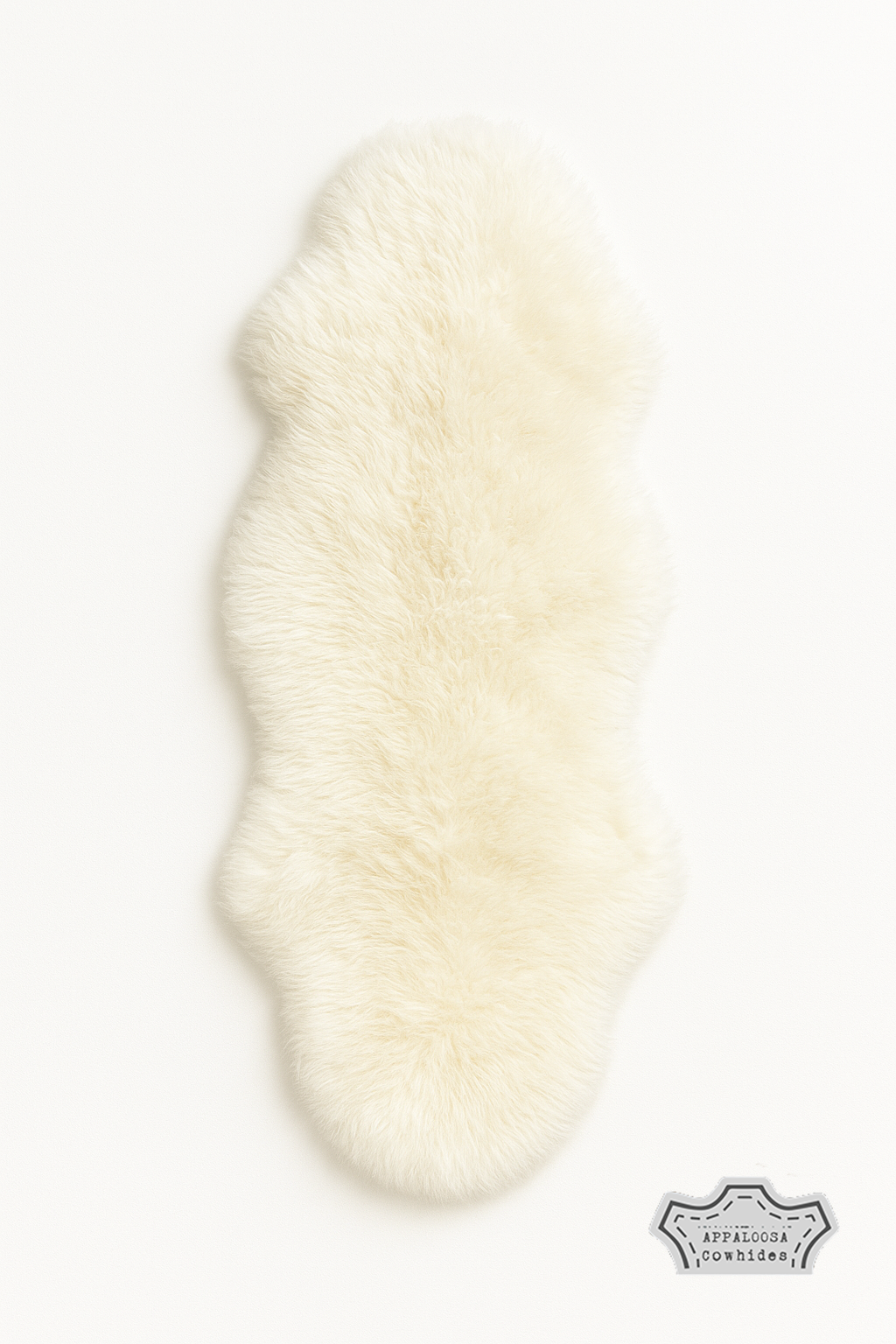 Sheepskin Natural White Double