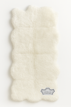 Sheepskin Natural White Quad