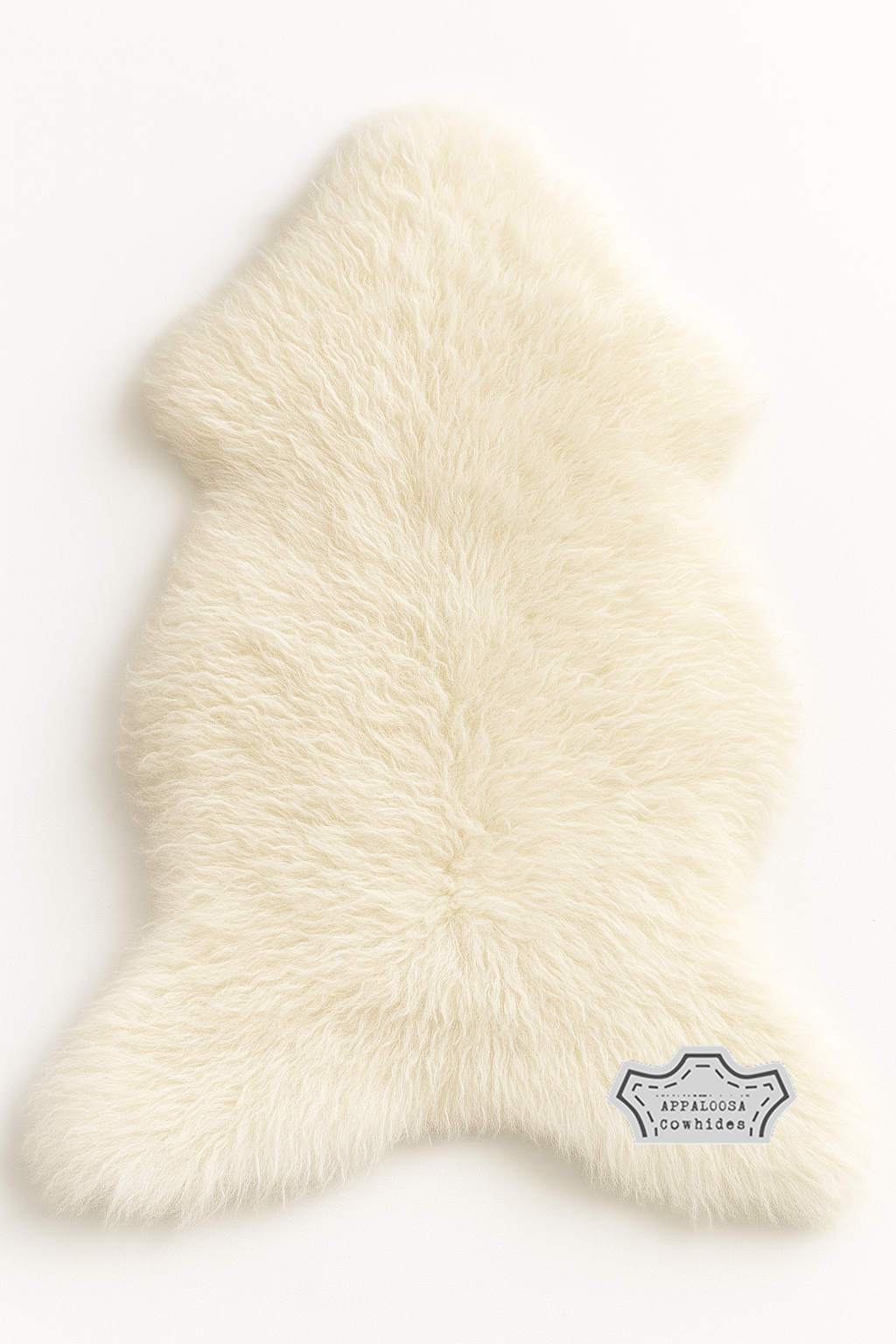 Sheepskin Natural White Single