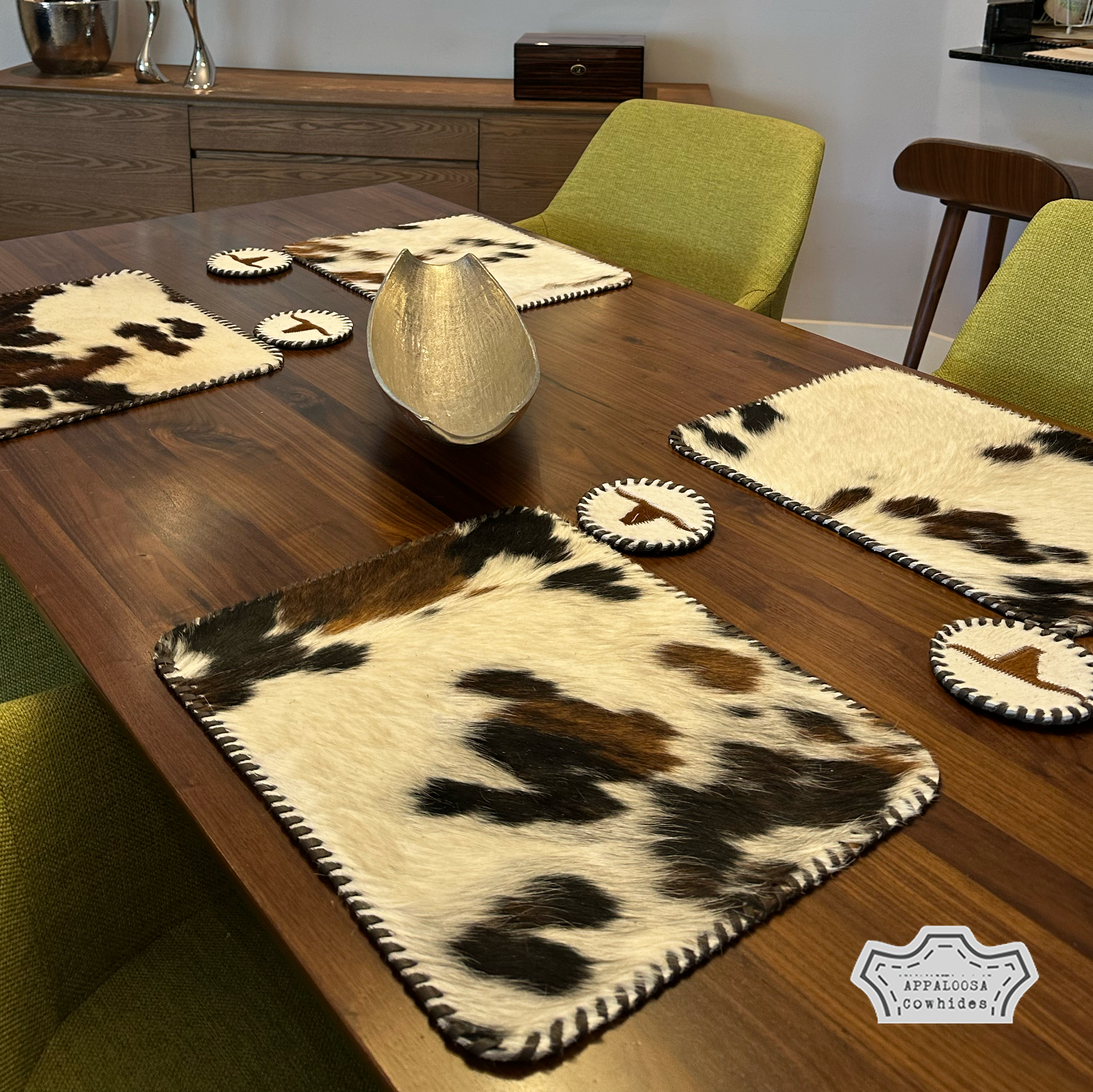 Cowhide Plain Placemats