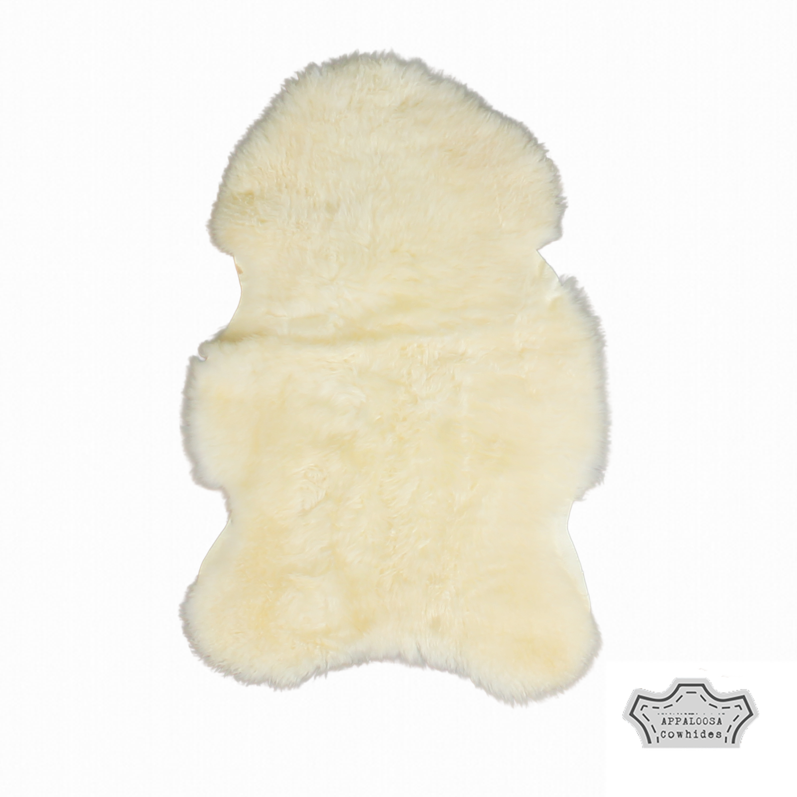 Sheepskin Natural White Single