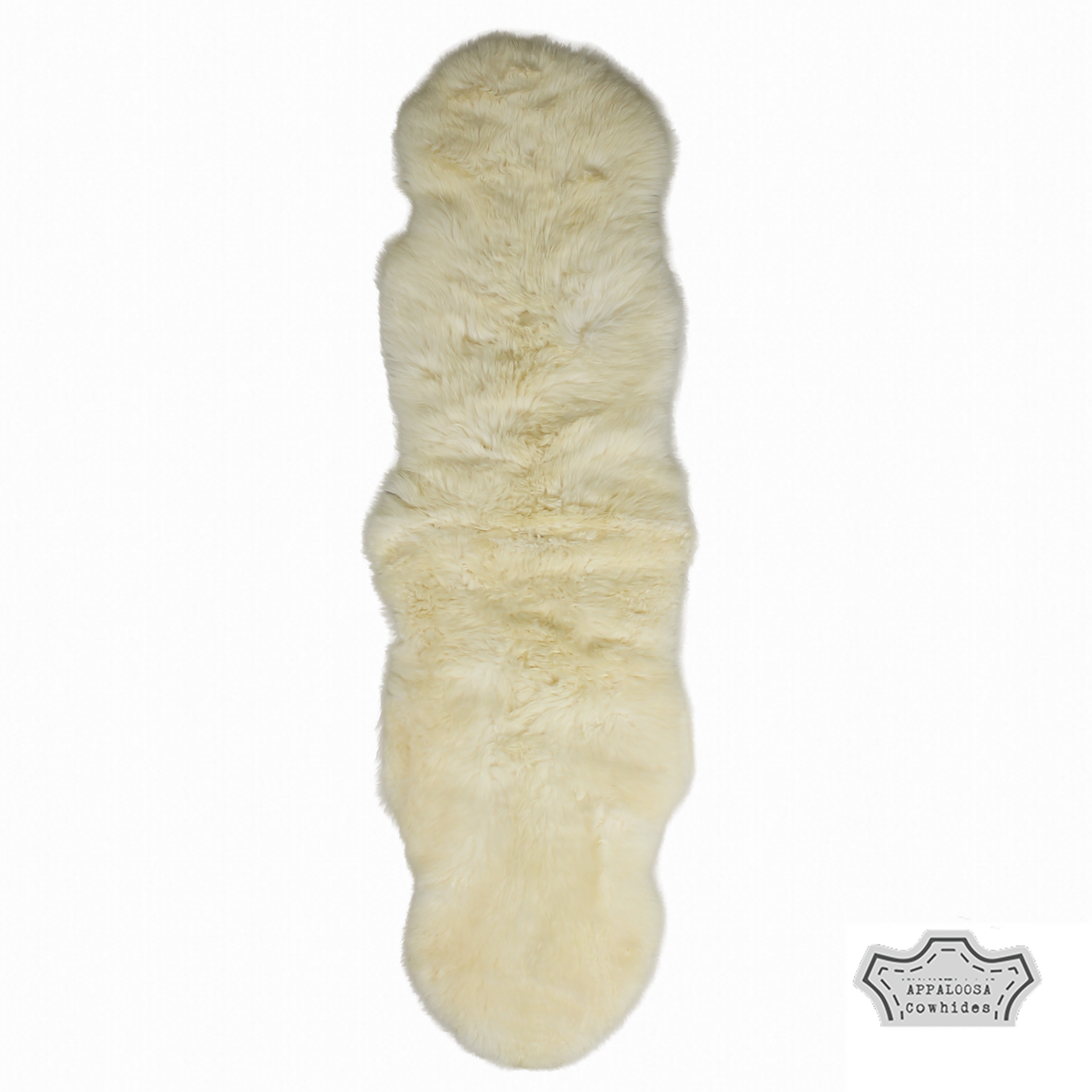 Sheepskin Natural White Double