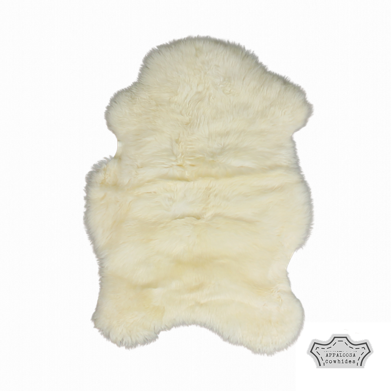 Sheepskin Natural White Single