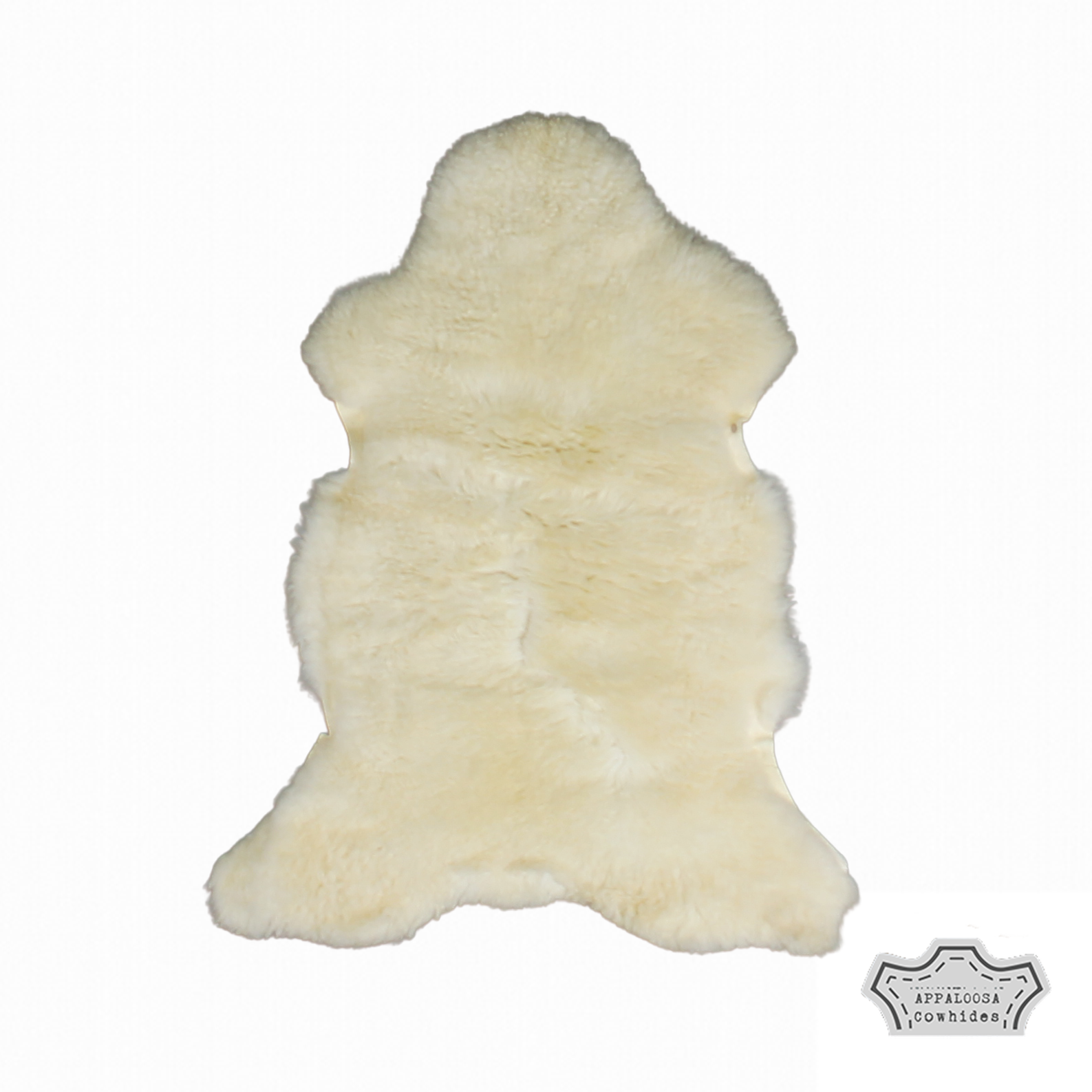Sheepskin Natural White Single