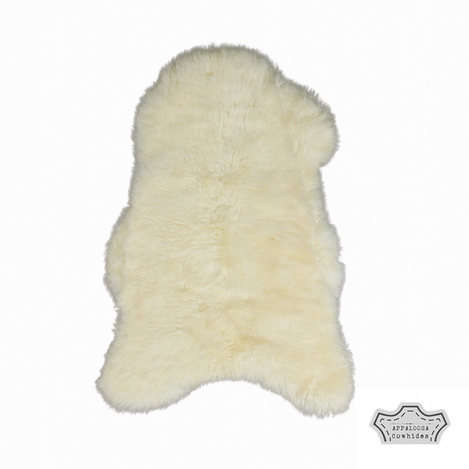 Sheepskin Natural White Single