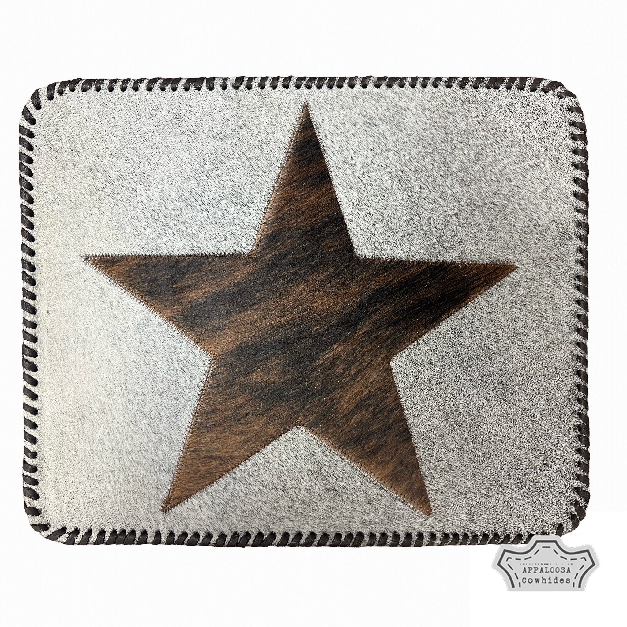 Cowhide Star Placemats