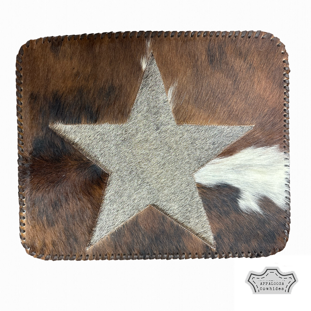 Cowhide Star Placemats