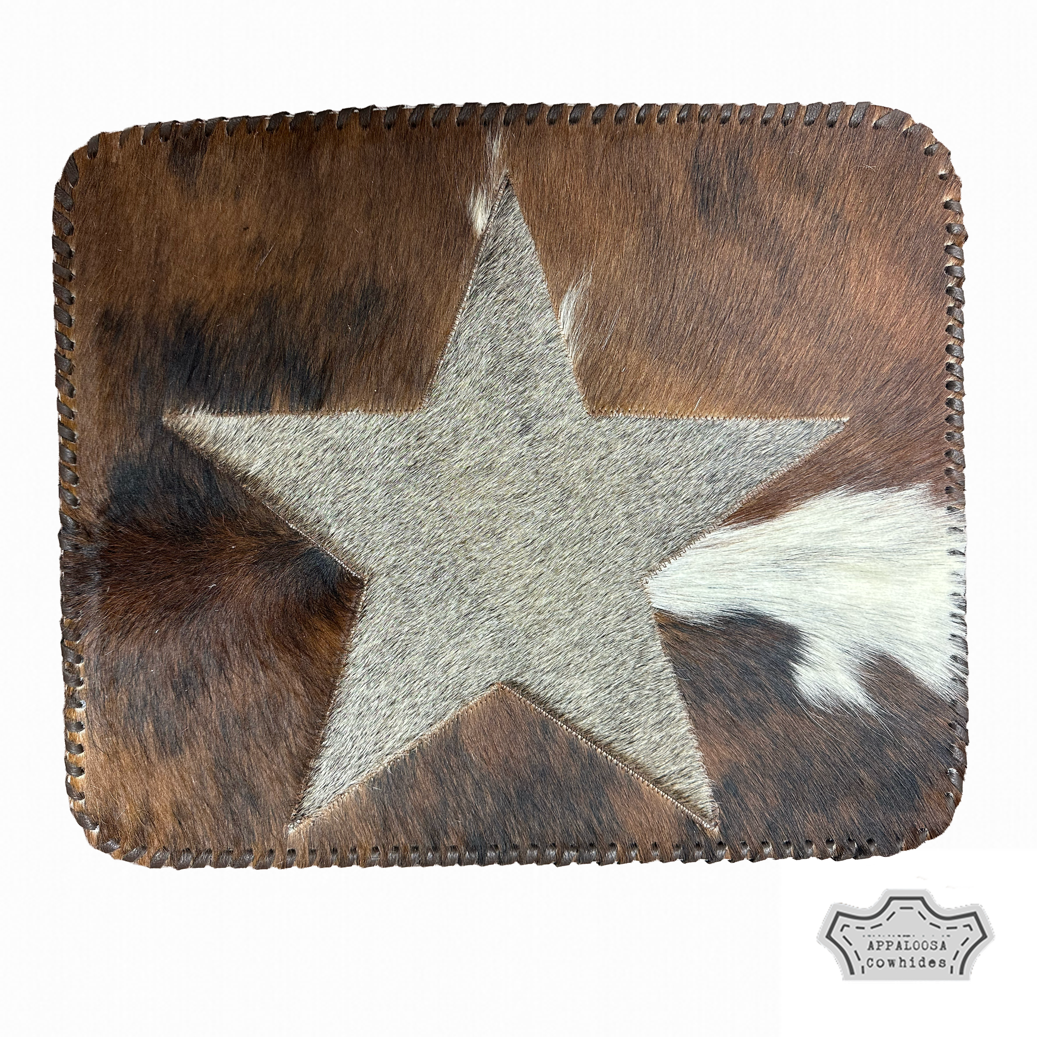 Cowhide Star Placemats