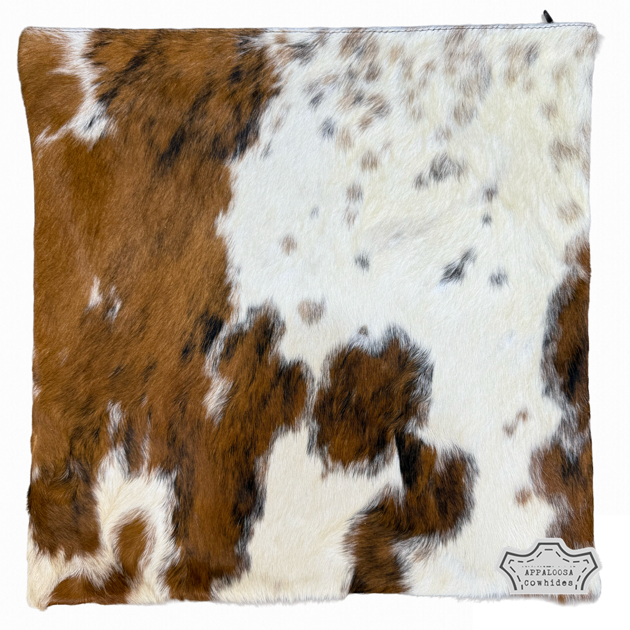 Pillow Cover Tricolor Cowhide