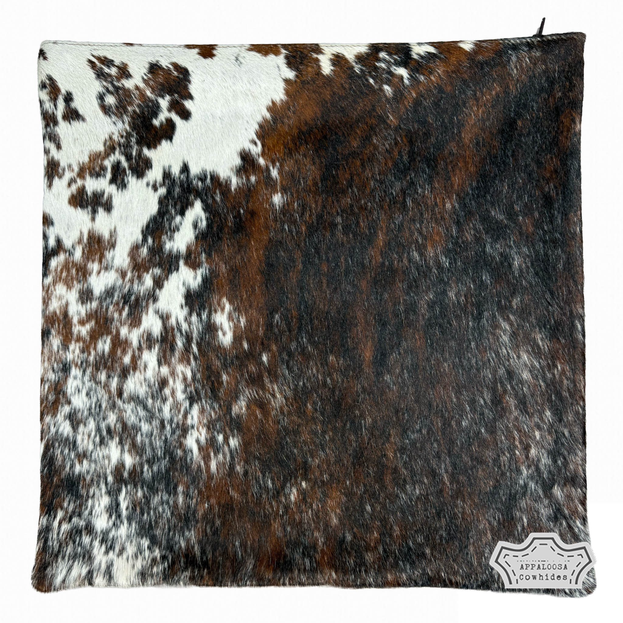 Pillow Cover Tricolor Cowhide