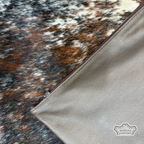 Pillow Cover Tricolor Cowhide