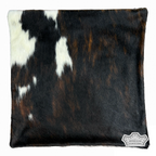 Pillow Cover Tricolor Cowhide